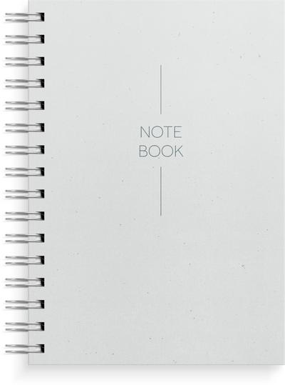Burde Notizbuch A5 hellblau