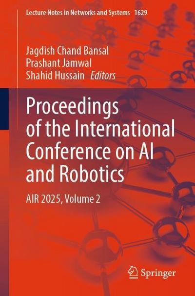 Proceedings of the International Conference on AI and Robotics