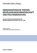 Demographische Trends, Bevölkerungswissenschaft un