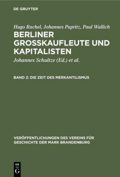 Die Zeit des Merkantilismus