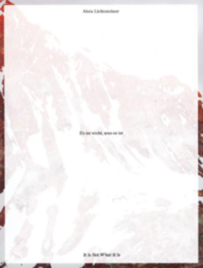 Alois Lichsteiner. Es ist nicht, was es ist