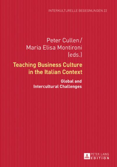 Teaching Business Culture in the Italian Context