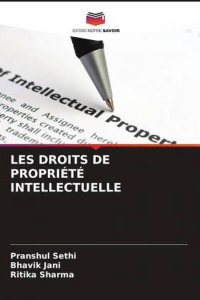LES DROITS DE PROPRIÉTÉ INTELLECTUELLE