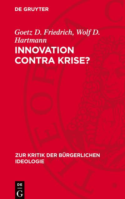 Innovation contra Krise?