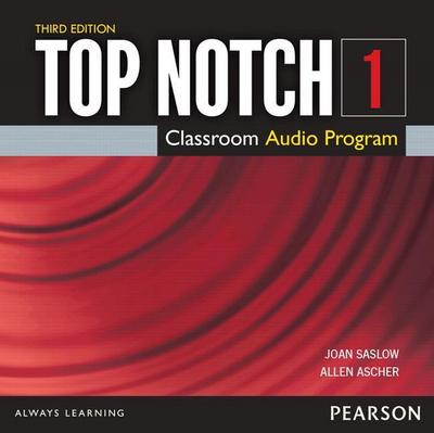 TOP NOTCH 1                3/E CLASS AUDIO CD       392814, Audio-CD