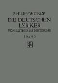 Die Deutschen Lyriker