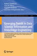 Emerging Trends in Data Science, Information and K
