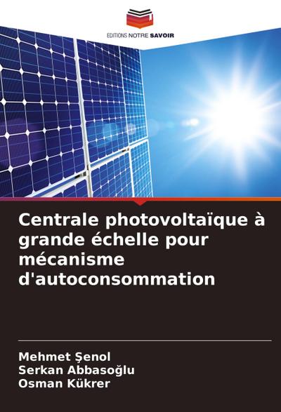 Centrale photovoltaïque à grande échelle pour mécanisme d’autoconsommation