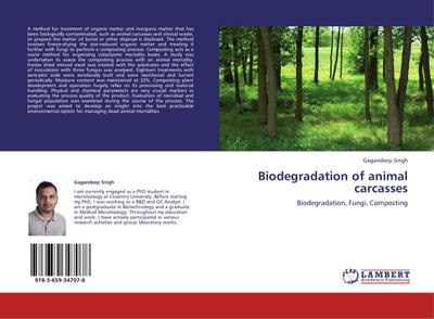 Biodegradation of animal carcasses