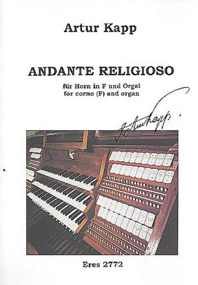 Andante religiosofür Horn in F und Orgel