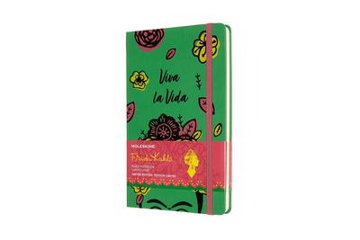 Moleskine Notizbuch - Frida Kahlo, Large/A5, Liniert, Grün