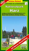Große Wander-, Ski- und Radwanderkarte Nationalpark Harz 1 : 35 000