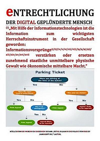 eNTRECHTLICHUNG (DER DIGITAL GEPLÜNDERTE MENSCH) " ... IM ’NAMeN DeS VOLKeS’ POWeReD BY ’NANOeSOFT INC.’"