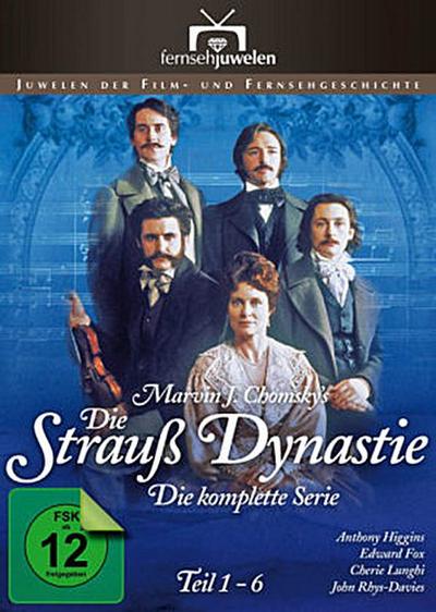 Die Strauß-Dynastie: Teil 1-6, 3 DVDs