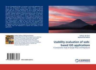 Usability evaluation of web-based GIS applications