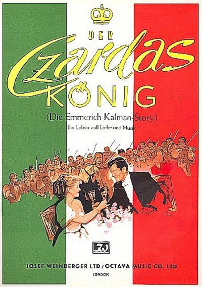 Der Czardas König (Die Emmerich-Kalman-Story)für Gesang und Klavier