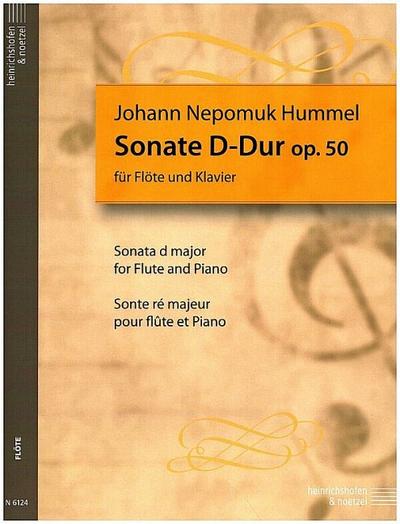 Sonate D-Dur op.50für Flöte und Klavier
