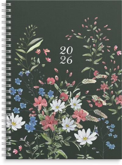 Burde Kalender 2026 Senator A5 Story Blumen