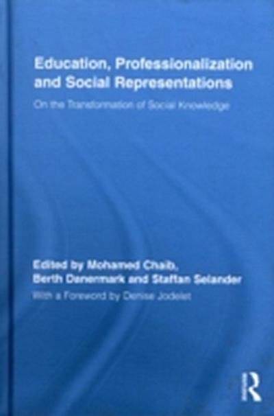 Education, Professionalization and Social Representations