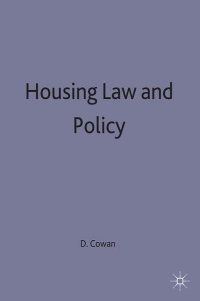 Housing Law and Policy
