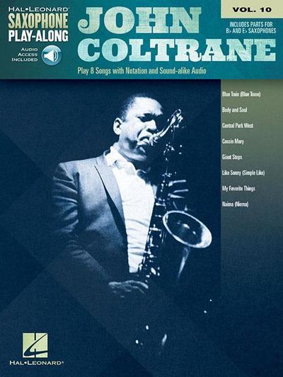 John Coltrane: Saxophone Play-Along Volume 10 [With Access Code]