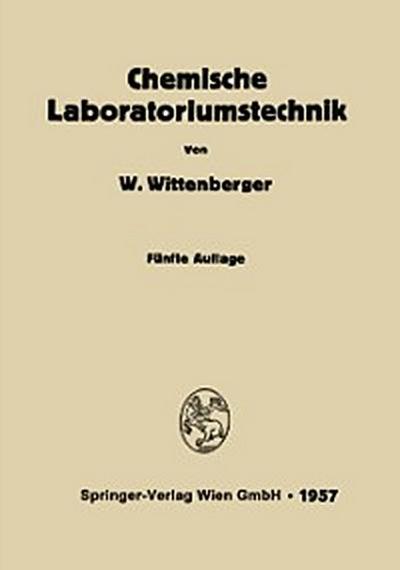 Chemische Laboratoriumstechnik