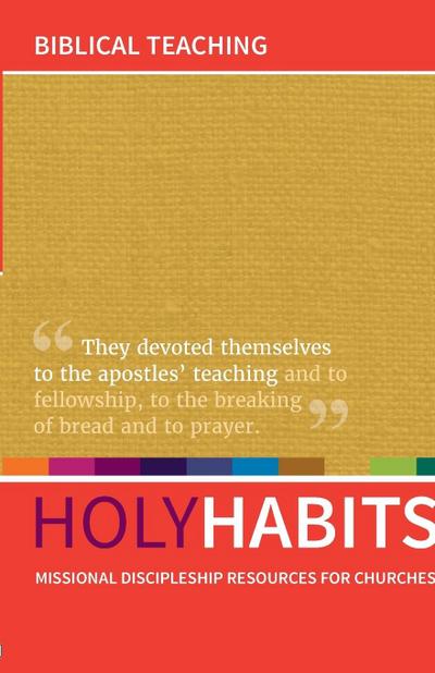 Holy Habits