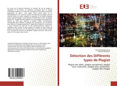 Détection des Différents types de Plagiat