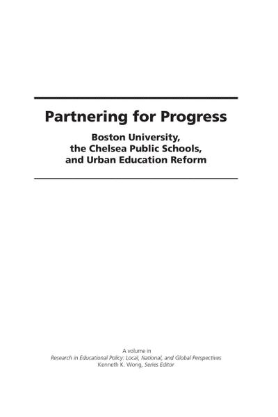 Partnering for Progress