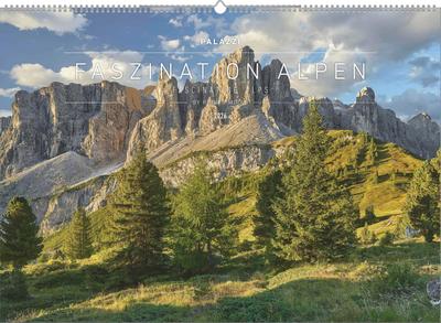 Faszination Alpen 2026 - Bild-Kalender - Poster-Kalender - 70x50