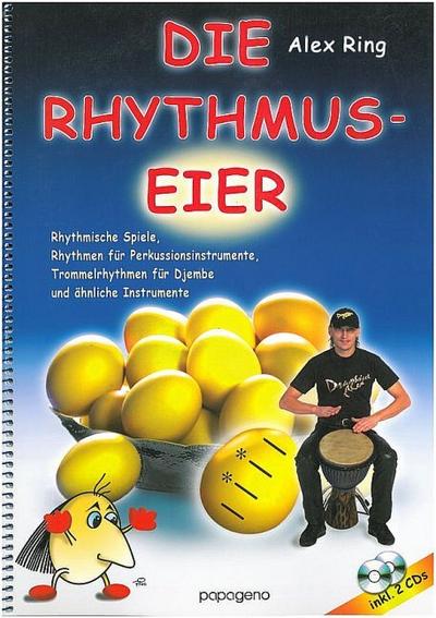 Die Rhythmus-Eier (+2 CD’s)für Perkussionsinstrumente