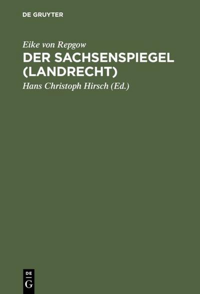 Der Sachsenspiegel