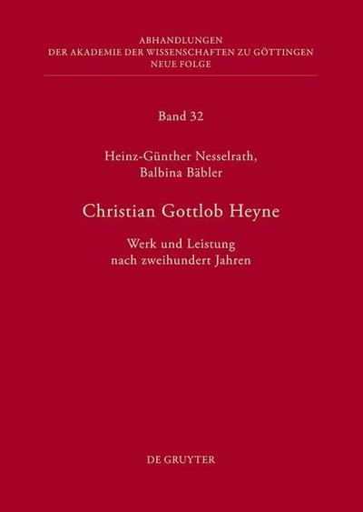 Christian Gottlob Heyne