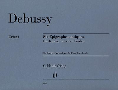 Claude Debussy - Six Epigraphes antiques für Klavier zu vier Händen