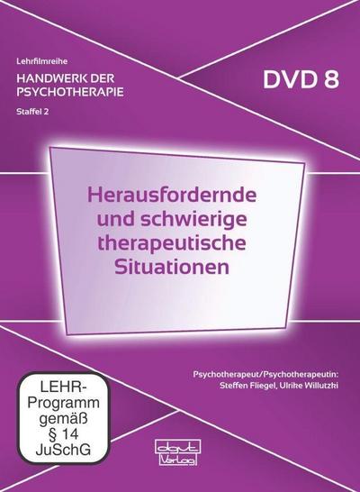 Herausfordernde und schwierige therapeutische Situationen, 1 DVD
