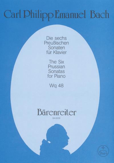 Die 6 Preußischen Sonaten WQ48für Klavier