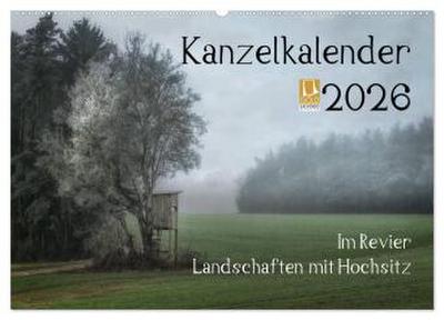 Kanzelkalender 2026 (Wandkalender 2026 DIN A2 quer), CALVENDO Monatskalender
