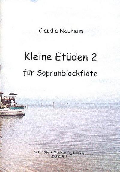 Kleine Etüden Band 2für Sopranblockflöte