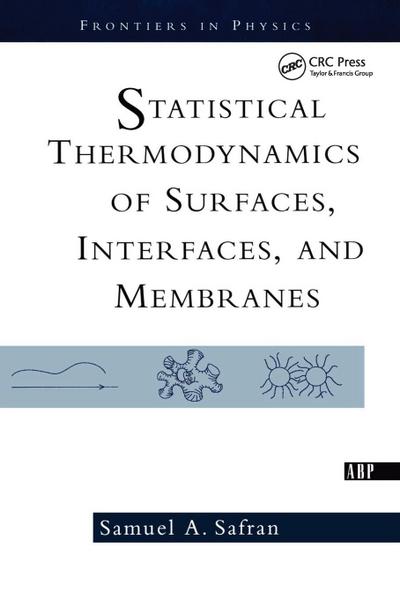 Statistical Thermodynamics Of Surfaces, Interfaces, And Membranes