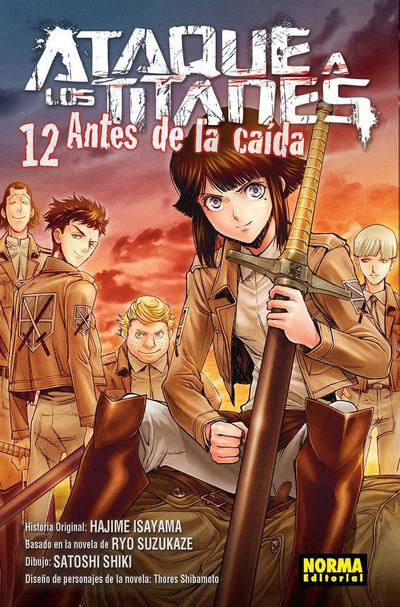 Ataque a los titanes 12 : antes de la caida