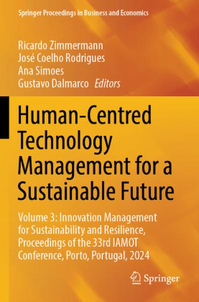 Human-Centred Technology Management for a Sustainable Future