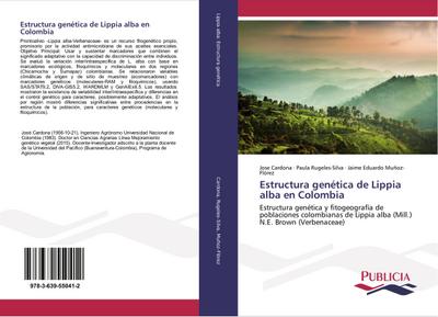 Estructura genética de Lippia alba en Colombia