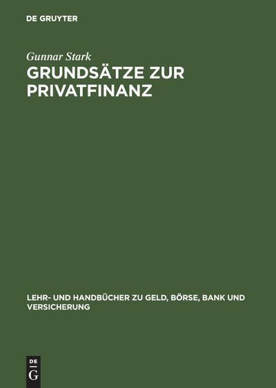 Grundsätze zur Privatfinanz