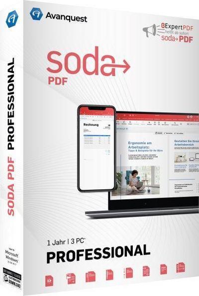 Soda PDF Professional, Code in a Box