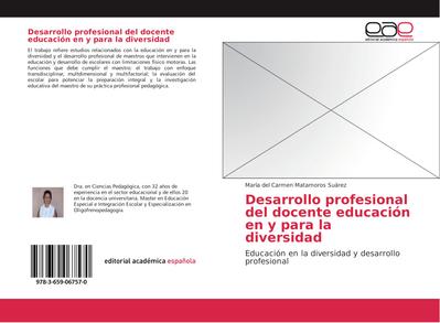 Desarrollo profesional del docente educación en y para la diversidad