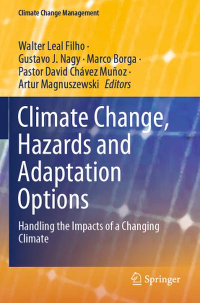 Climate Change, Hazards and Adaptation Options