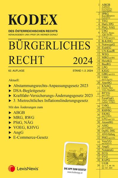 KODEX Bürgerliches Recht 2024 - inkl. App