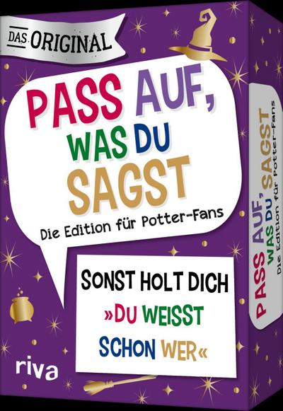 Pass auf, was du sagst - Die Edition für Potter-Fans