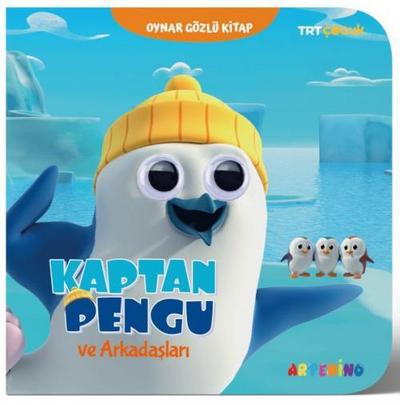 Kaptan Pengu ve Arkadaslari - Trt Cocuk Oynar Gözlü Kitap