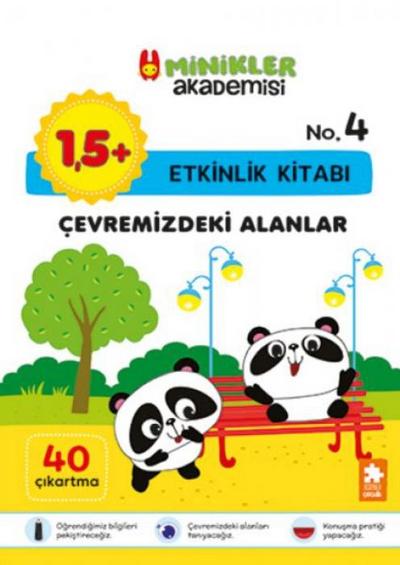 Cevremizdeki Alanlar Etkinlik Kitabi - Minikler Akademisi